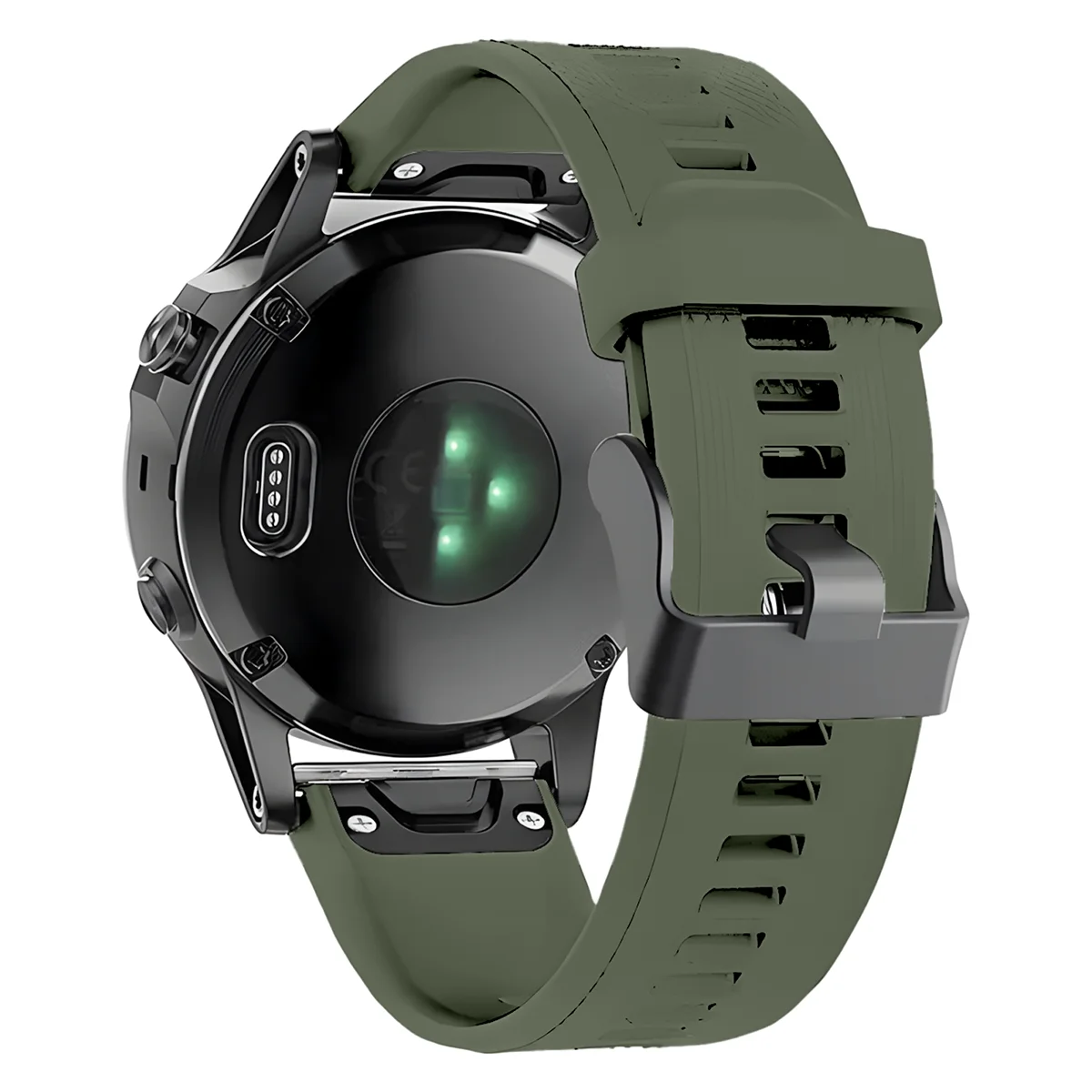 Silikonowy pasek Bizon Strap Watch Silicone Plus do Garmin QuickFit 26 mm