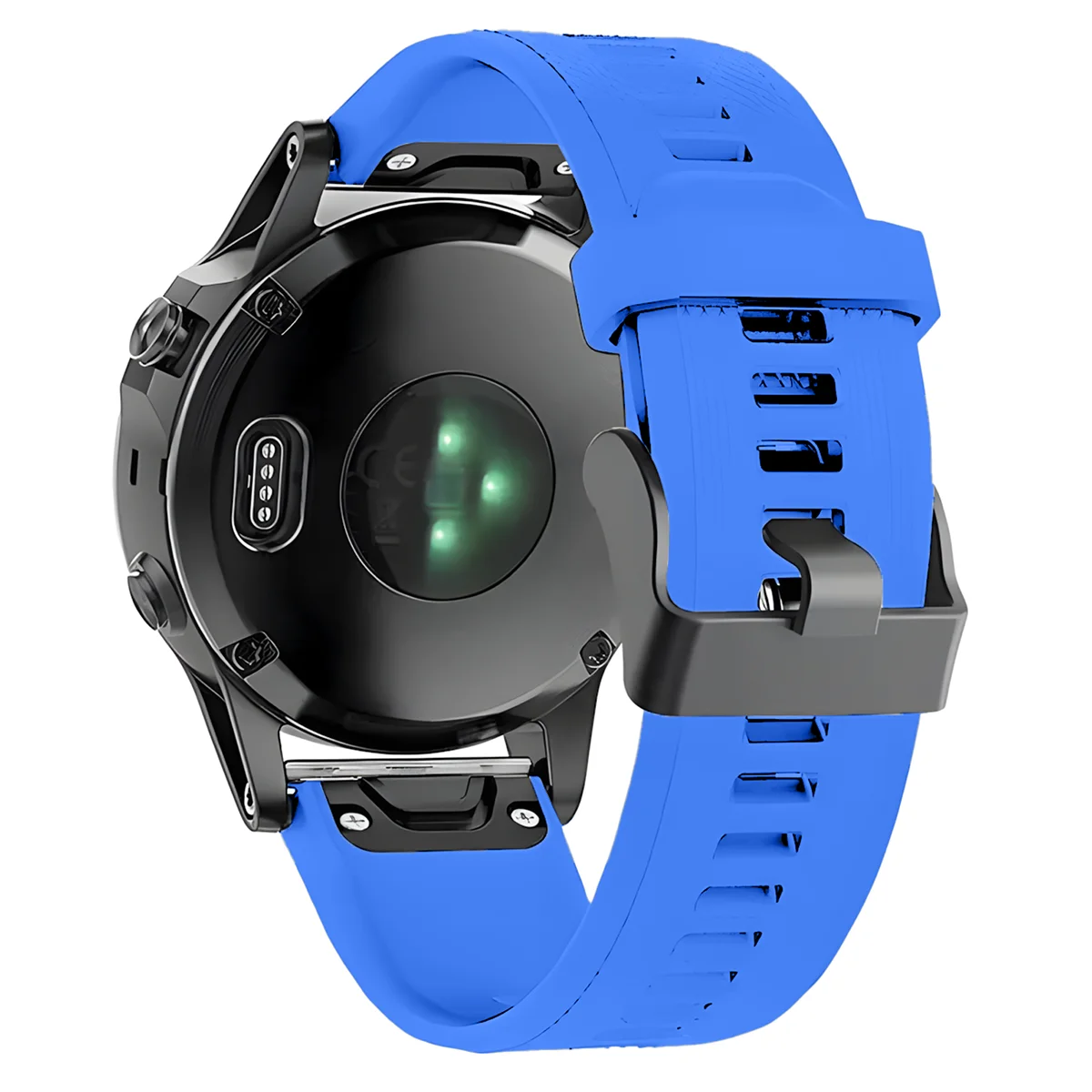 Silikonowy pasek Bizon Strap Watch Silicone Plus do Garmin QuickFit 26 mm