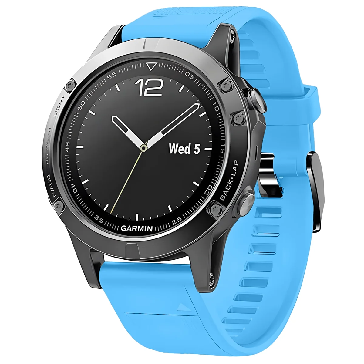 Silikonowy pasek Bizon Strap Watch Silicone Plus do Garmin QuickFit 26 mm