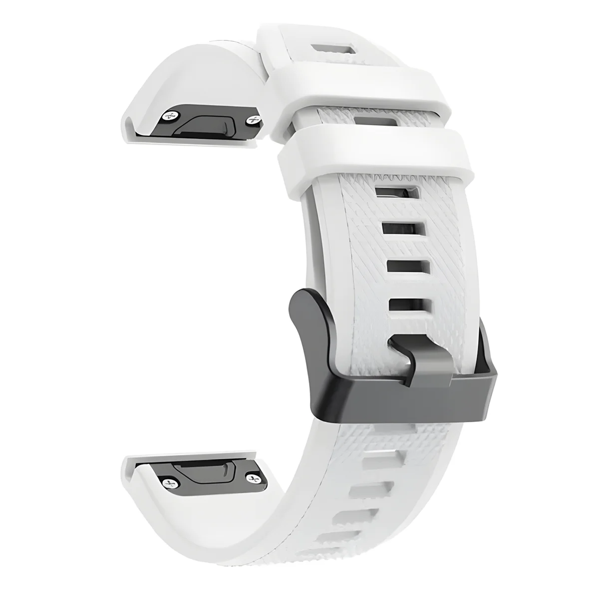 Silikonowy pasek Bizon Strap Watch Silicone Plus do Garmin QuickFit 26 mm