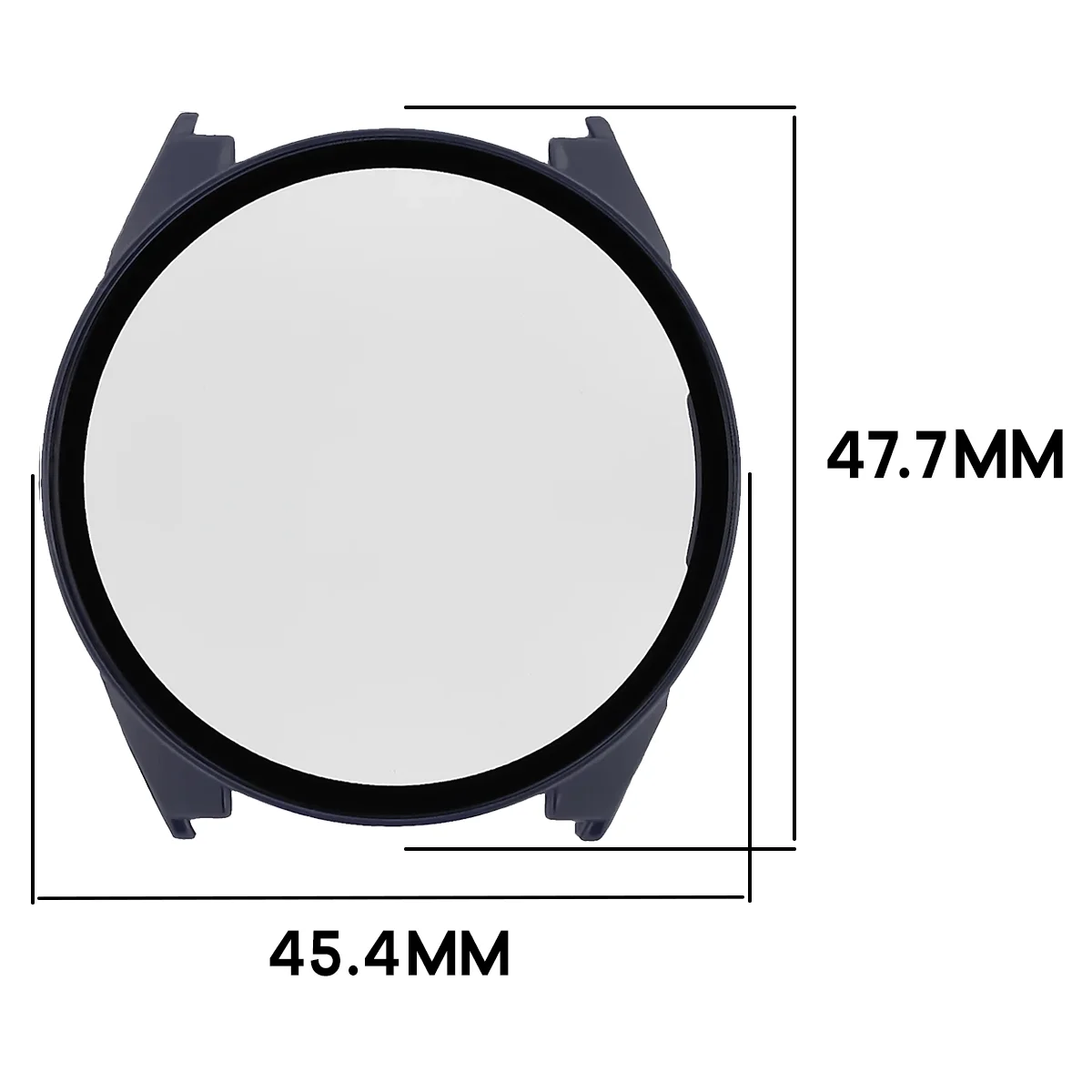 A Bizon Case Watch Adamo tok méretei a Garmin Forerunner 70 / 170 / 170 Music számára