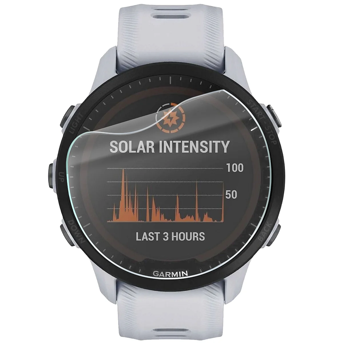 Folia hydrożelowa Bizon Watch Film HydroFlex do Garmin Forerunner 955 na zegarku