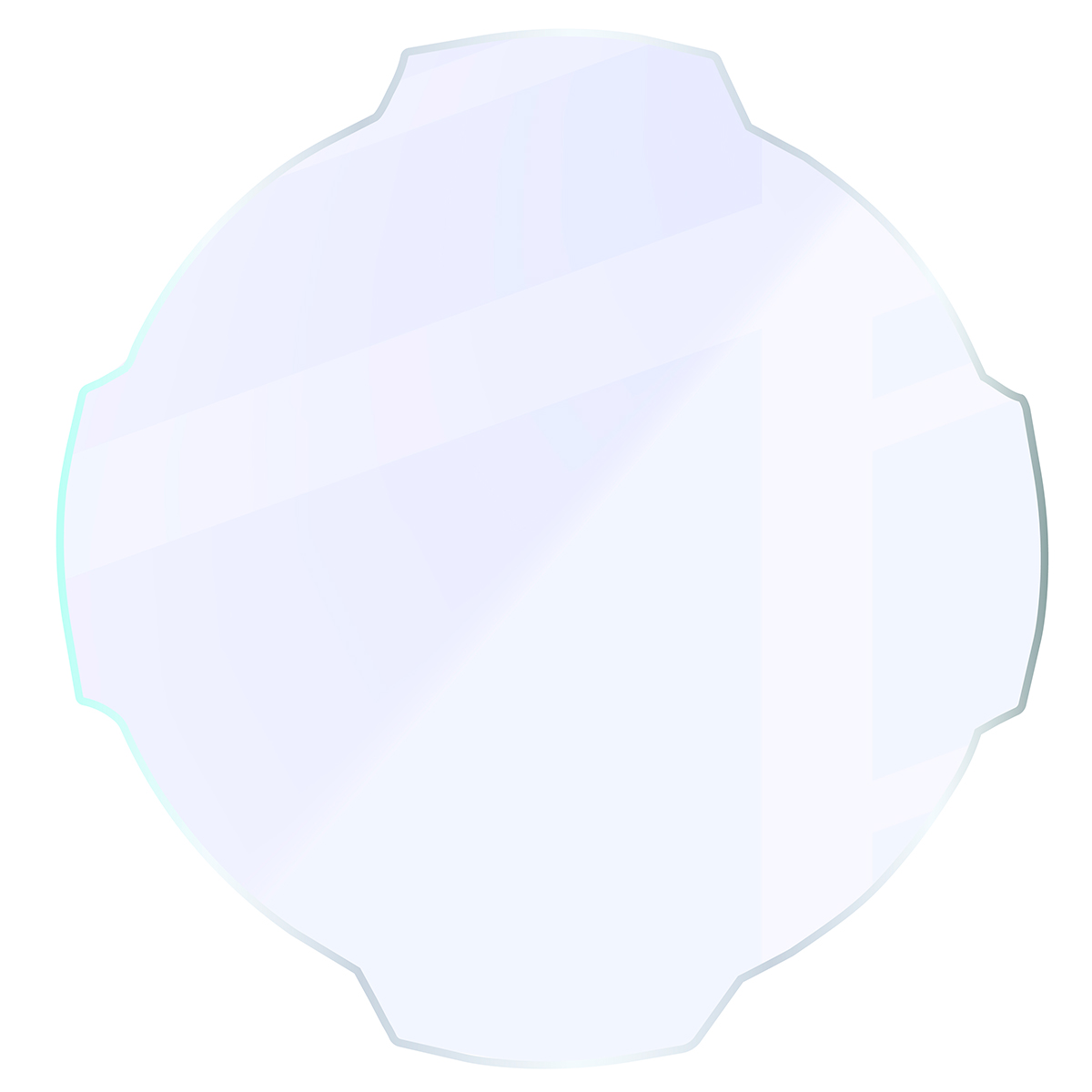 Miarka z wymiarami szkła hybrydowego Bizon Glass Watch Mule