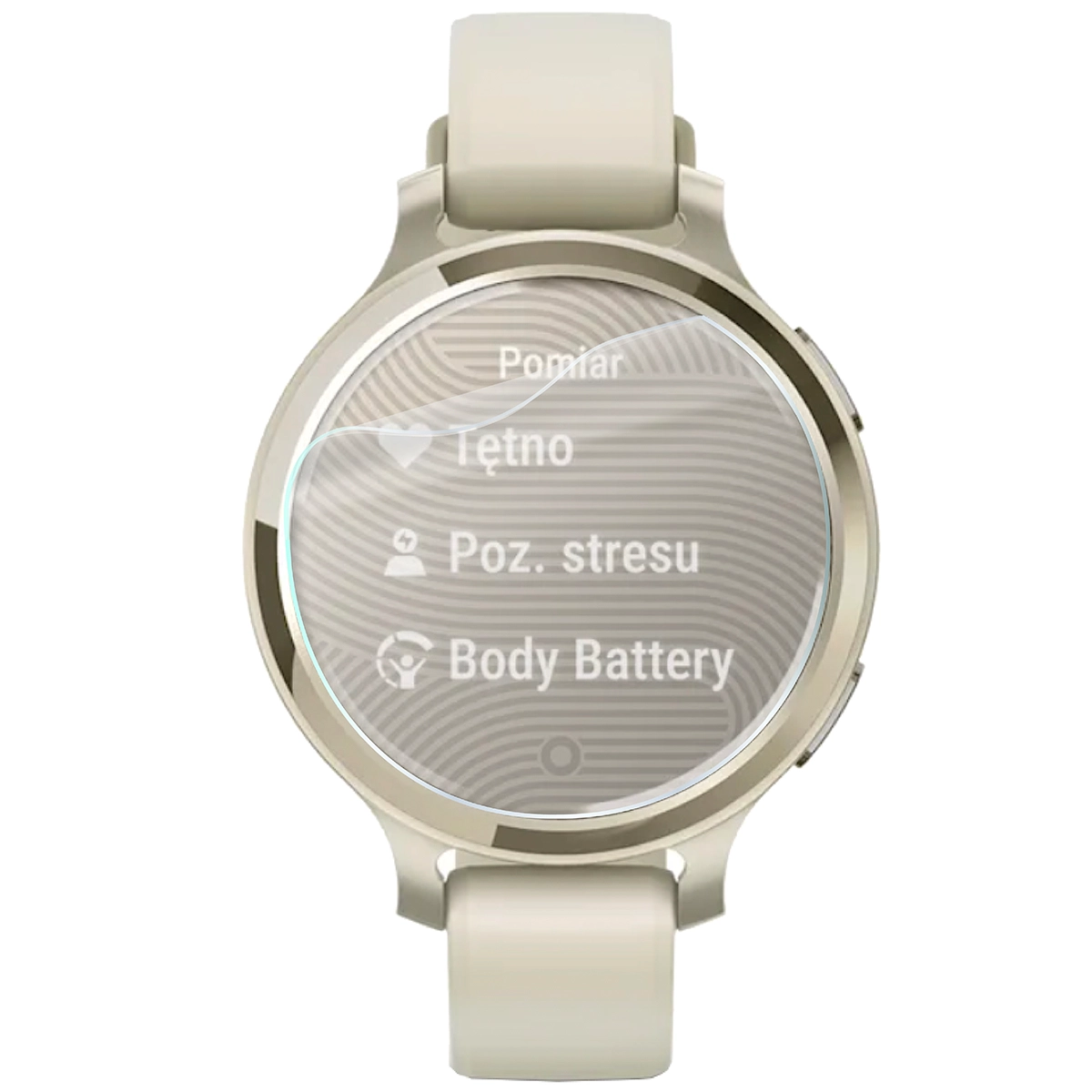 Folia hydrożelowa Bizon Watch Film HydroFlex do Garmin Lily 2 Active na zegarku