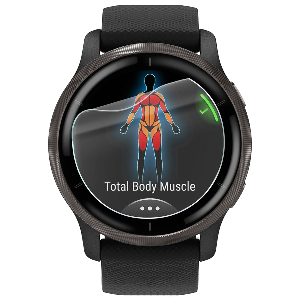 Folia hydrożelowa Bizon Watch Film HydroFlex do Garmin Venu 2 na zegarku