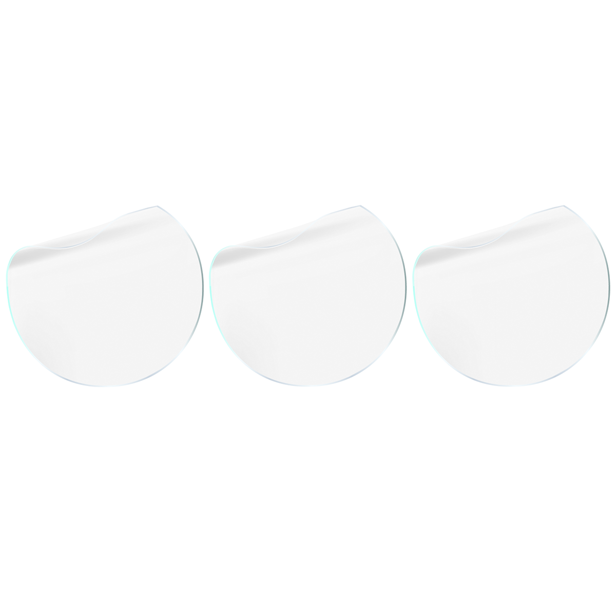 Trzy sztuki folii hydrożelowej Bizon Watch Film HydroFlex