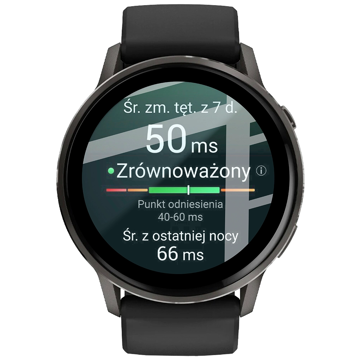Szkło hybrydowe z czarną ramką idealnie dopasowane do Garmin Venu 4 41 mm