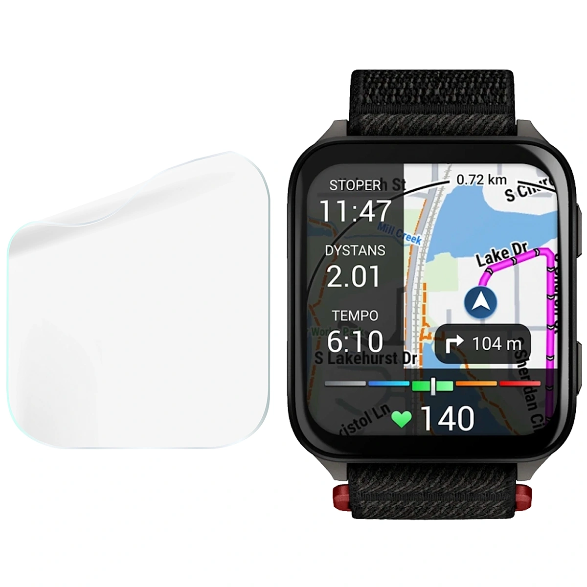 Bizon Glass Watch Hydrogel w zestawieniu z Garmin Venu X1!