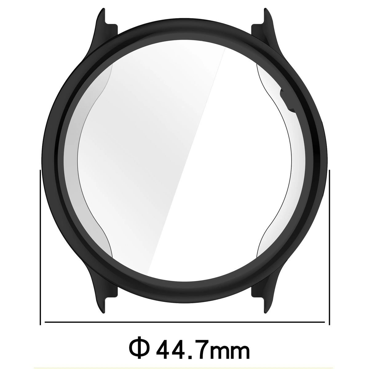 Etui Bizon Case Watch Felipe für Garmin Vivoactive 6