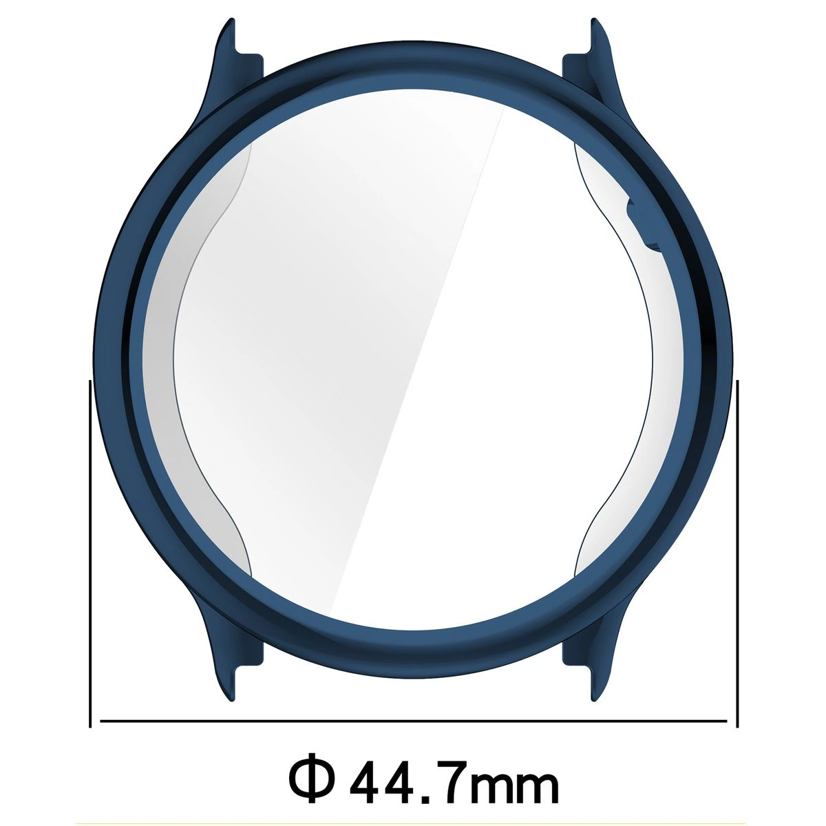 Etui Bizon Case Watch Felipe für Garmin Vivoactive 6