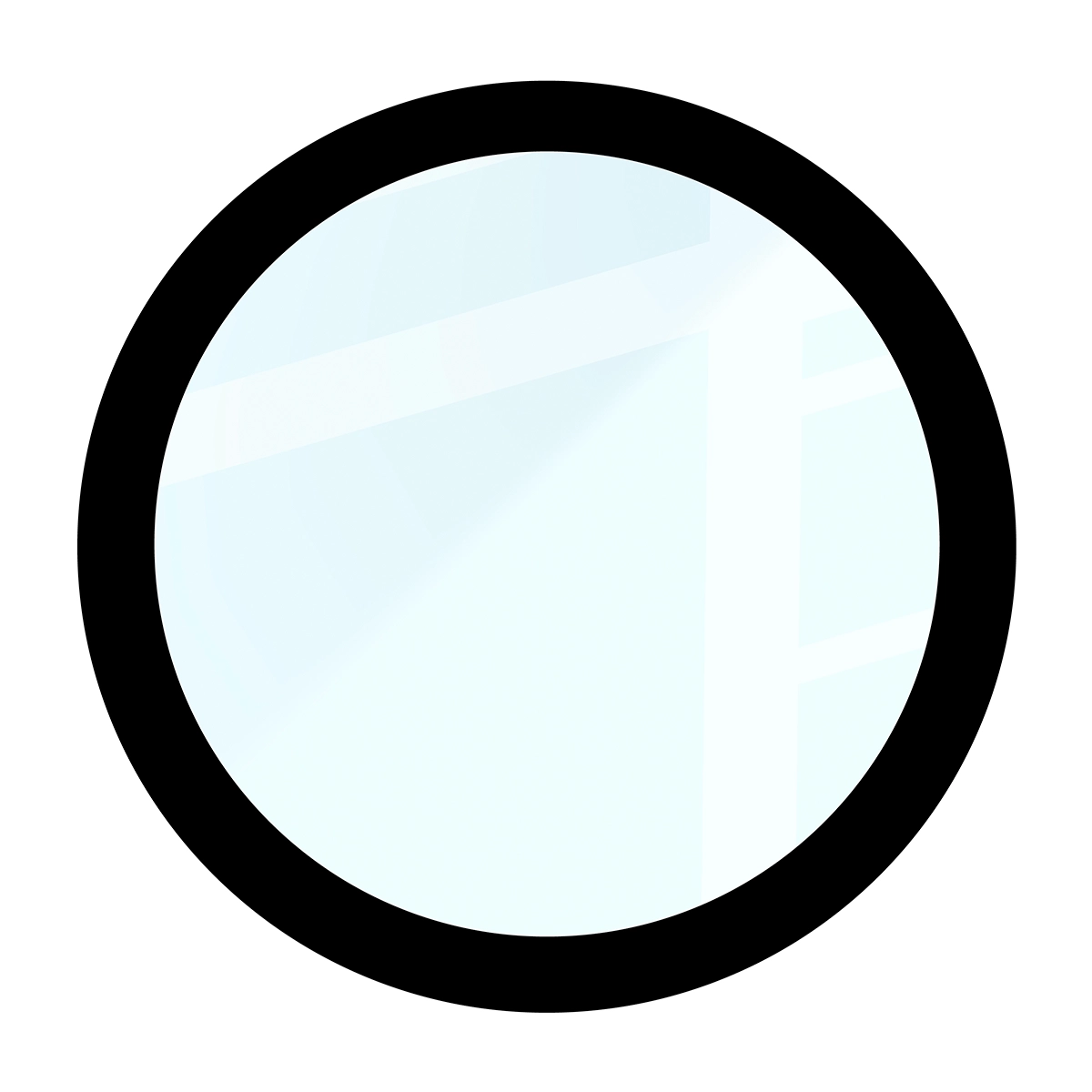 Wymiary szkła hybrydowego Bizon Glass Watch Edge dla Garmin Vivoactive 6