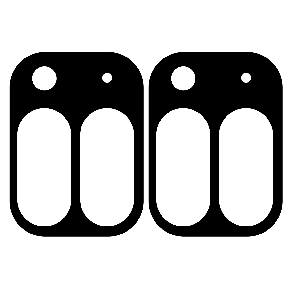 Glas Bizon Glass Lens für Google Pixel 10 Pro Fold, auf die Kamerainsel aufgebracht