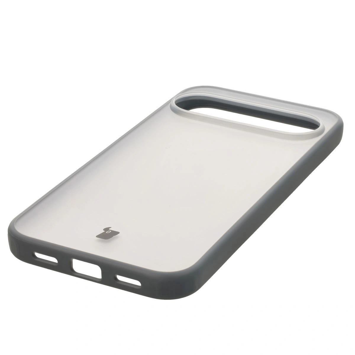 Zintegrowane przyciski, wycięcia i hybrydowy materiał w etui Bizon Case Angelo do Google Pixel 10 Pro XL