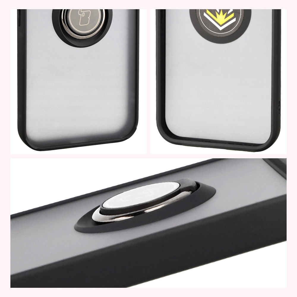 Właściwości Bizon Case Hybrid Ring do Google Pixel 10 Pro XL: antypoślizgowa ramka i matowy design