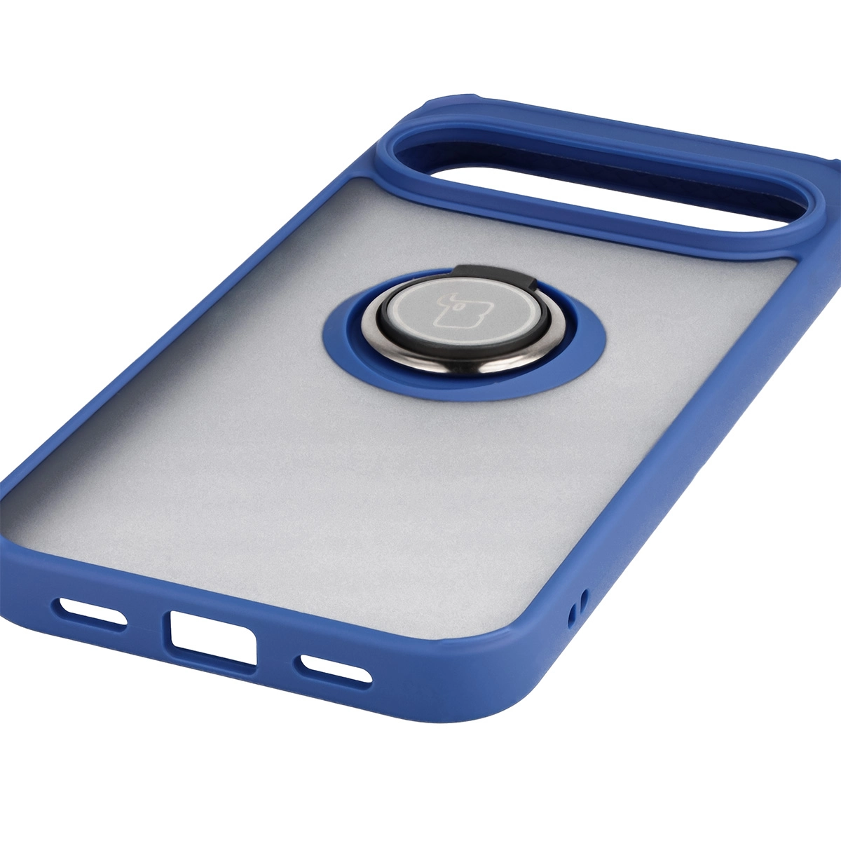 Precyzyjne wycięcia, zintegrowane osłony oraz wycięcie na smyczkę w etui Bizon Case Hybrid Ring do Google Pixel 10 Pro XL