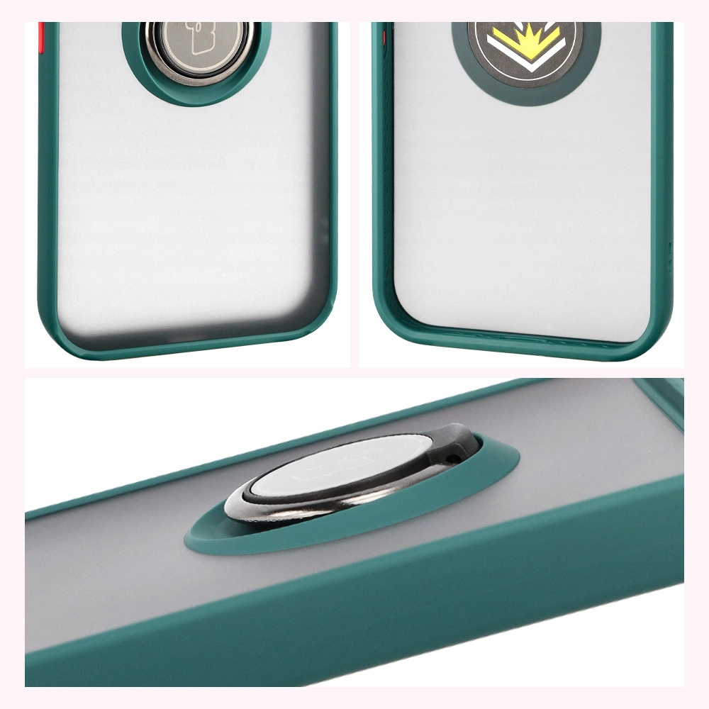 Właściwości Bizon Case Hybrid Ring do Google Pixel 10 Pro XL: antypoślizgowa ramka i matowy design