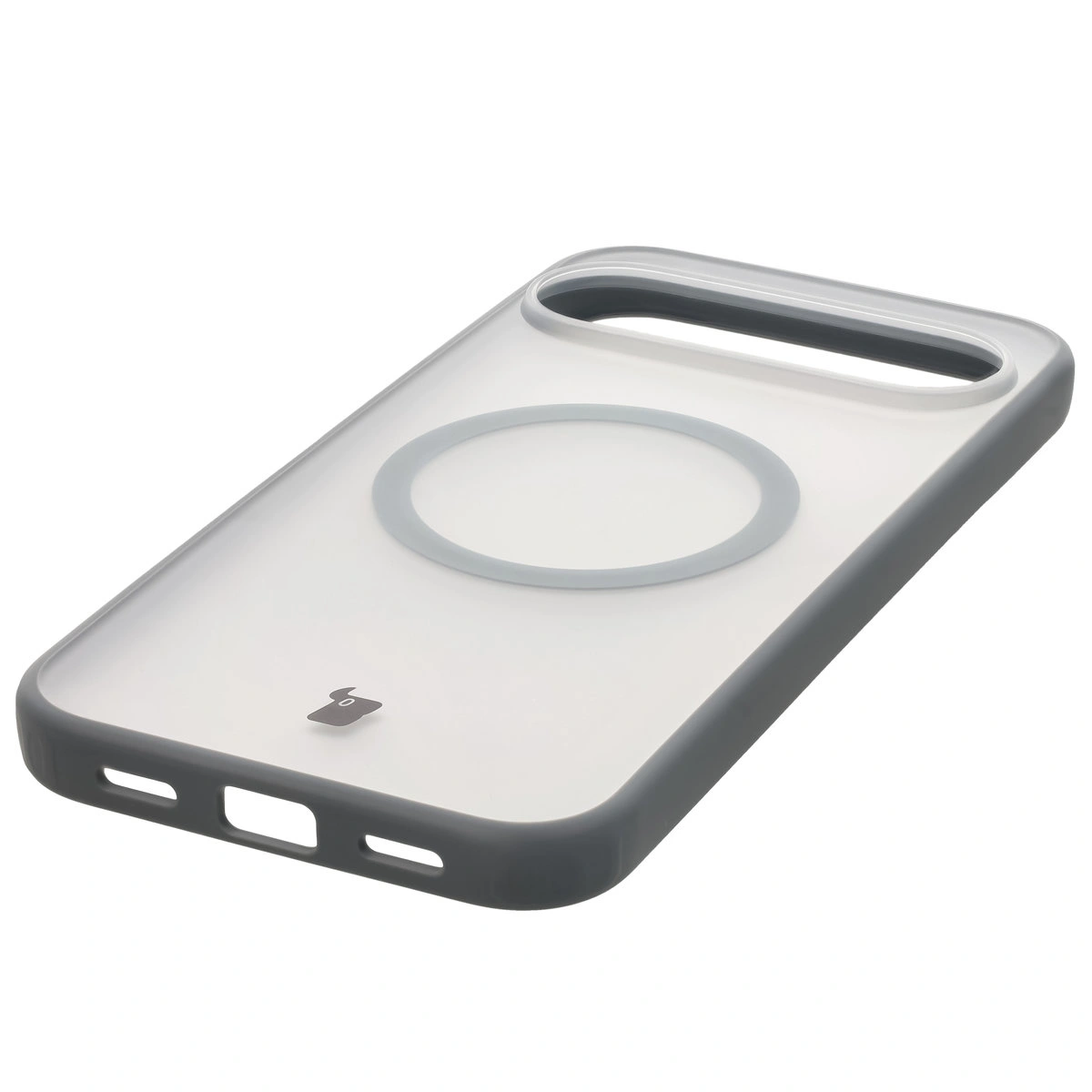 Zintegrowane przyciski, wycięcia i hybrydowy materiał w etui Bizon Case MatteO do Google Pixel 10 Pro XL