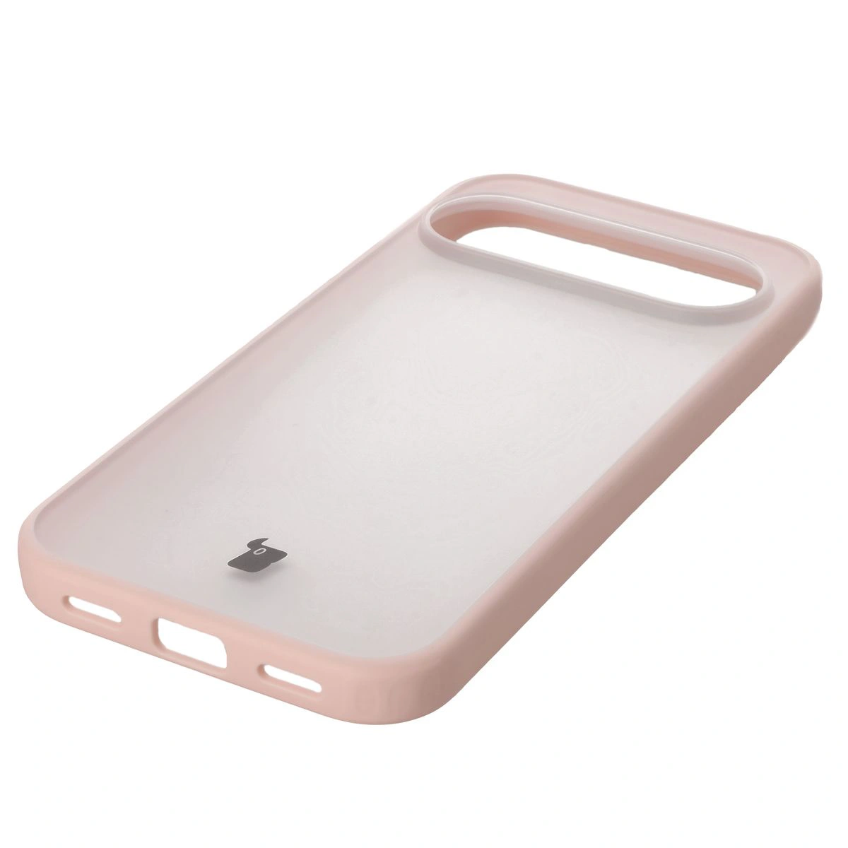 Zintegrowane przyciski, wycięcia i hybrydowy materiał w etui Bizon Case Angelo do Google Pixel 10 / Google Pixel 10 Pro