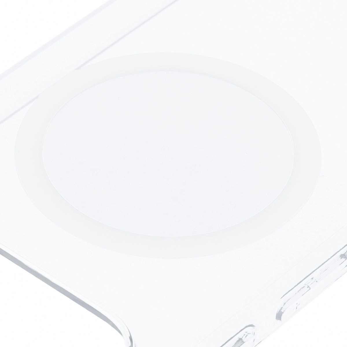 Pierścień magnetyczny w etui Bizon Case CrystalO do Google Pixel 10 / 10 Pro