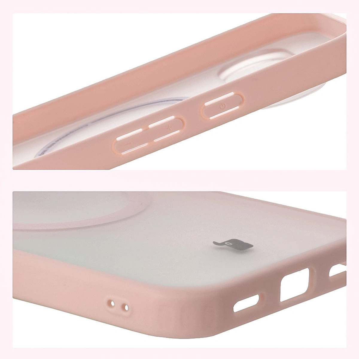 Wzmocnione narożniki i podwyższone ranty ekranu w etui Bizon Case MatteO do Google Pixel 10 / Google Pixel 10 Pro