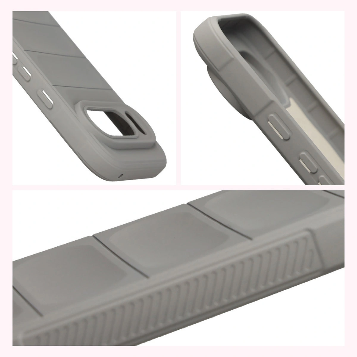 Textured sides and raised edges of the screen and camera in the Bison Case Tur for Google Pixel 10 / Google Pixel 10 Pro