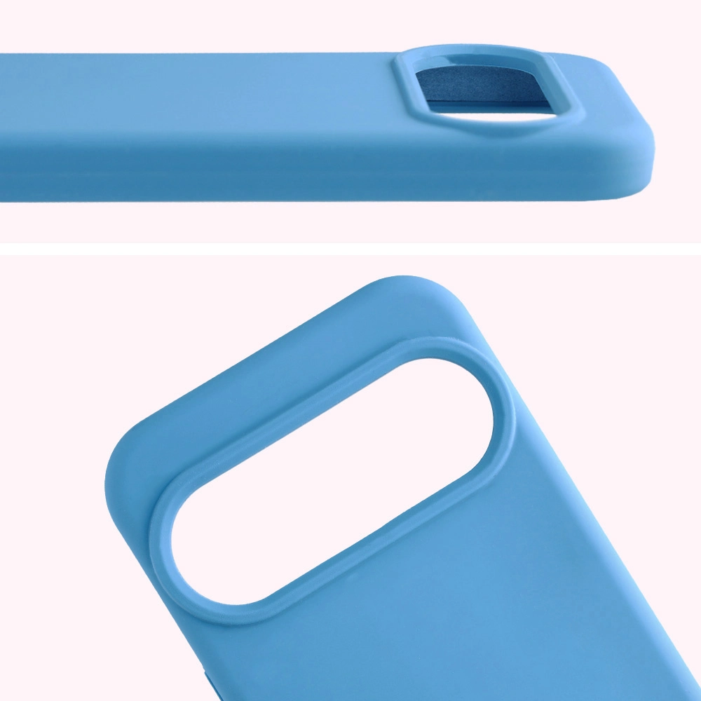 Close-up of the lens cutout in the Bison Soft Case for Google Pixel 10 / Google Pixel 10 Pro