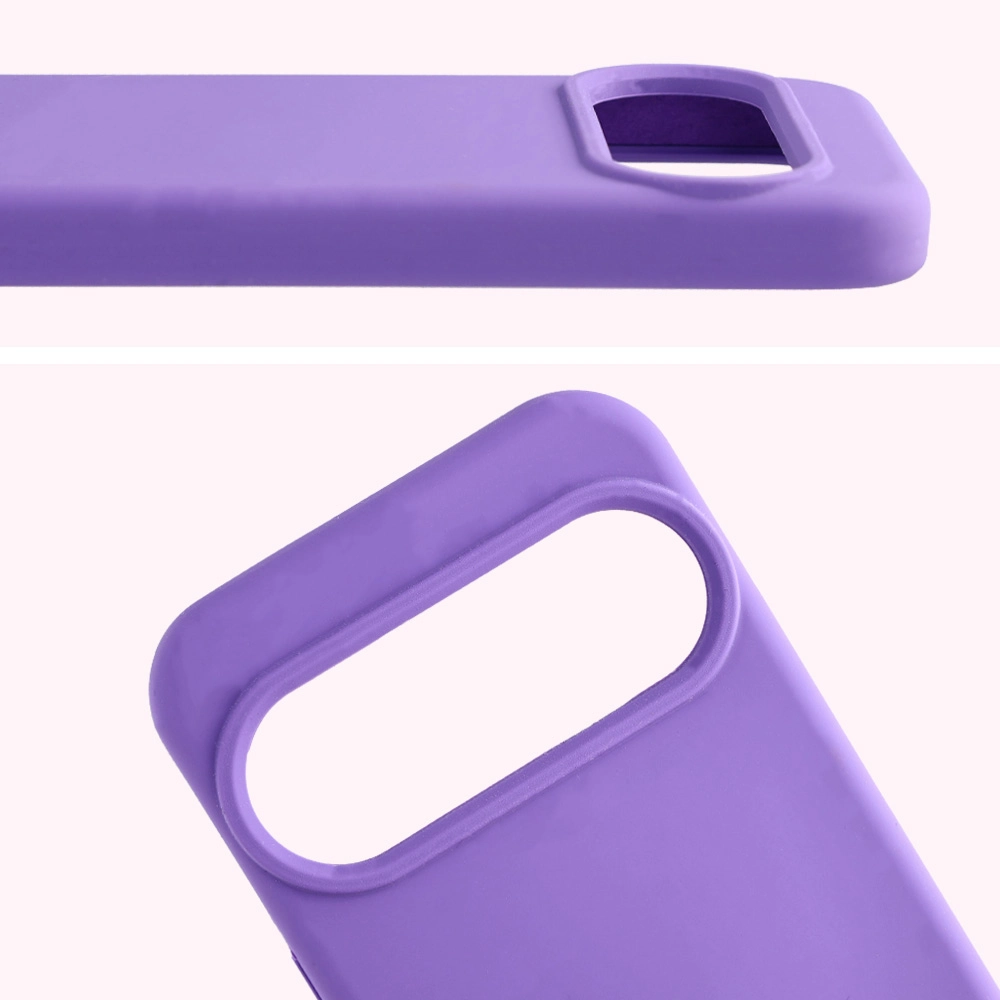 Close-up of the lens cutout in the Bison Soft Case for Google Pixel 10 / Google Pixel 10 Pro