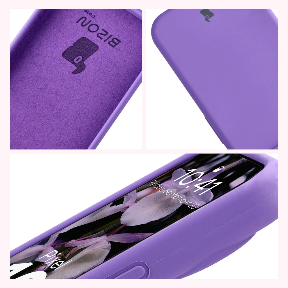 Construction of the Bison Soft Case: integrated covers, raised edges, and microfiber padding for Google Pixel 10 / Google Pixel 10 Pro