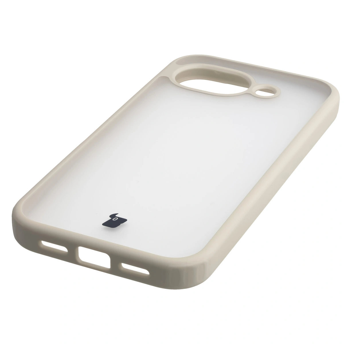 Beépített gombok, kivágások és hibrid anyag a Bizon Case Angelo tokban a Google Pixel 10a-hoz