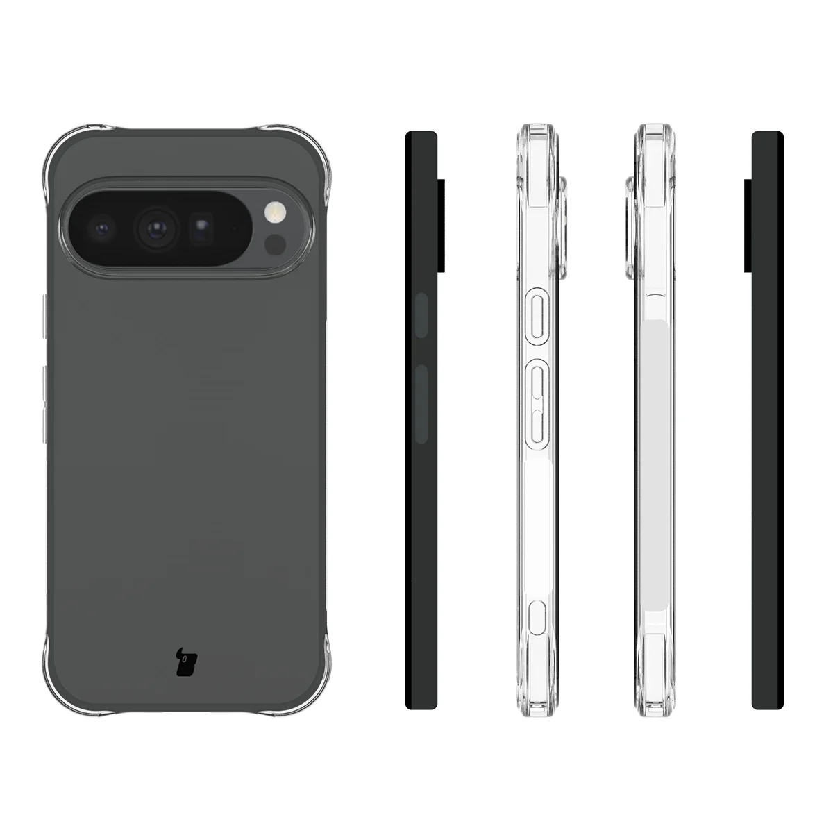 Transparent back of the Case Salpa for Google Pixel 11 Pro XL