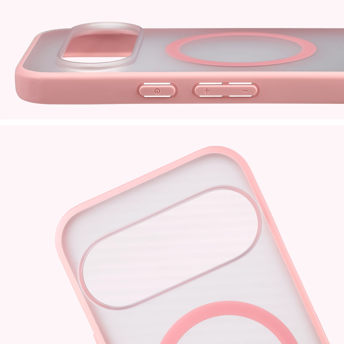 Full cutout and raised edges for the camera in Bizon Case MatteO for Google Pixel 11 / 11Pro / 10 / 10 Pro
