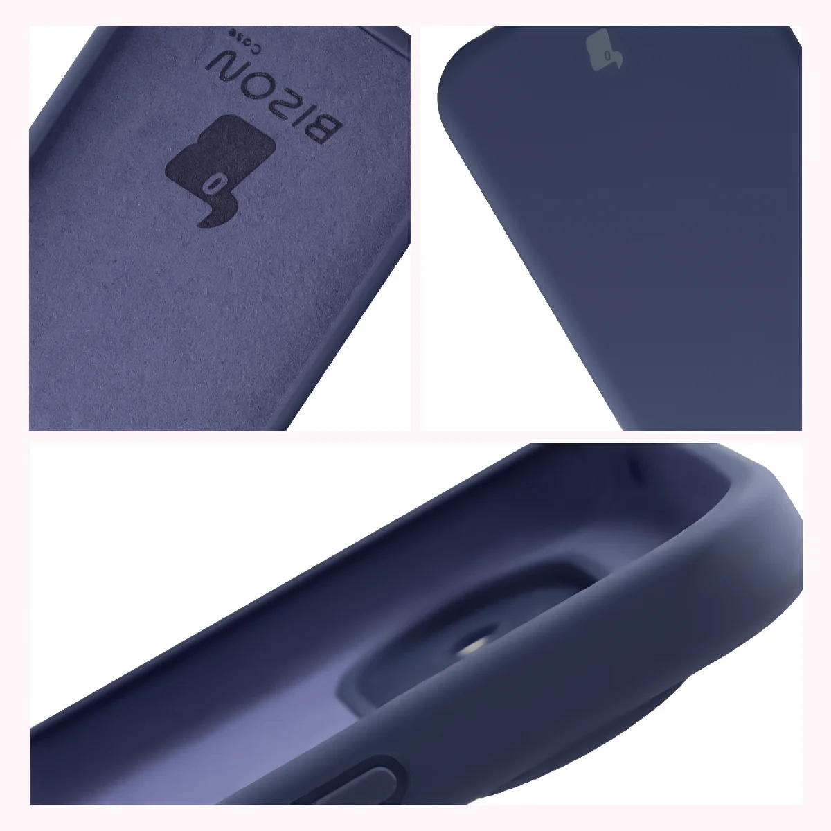 Construction of the Bison Soft Case: integrated covers, raised edges, and microfiber lining for Google Pixel 11