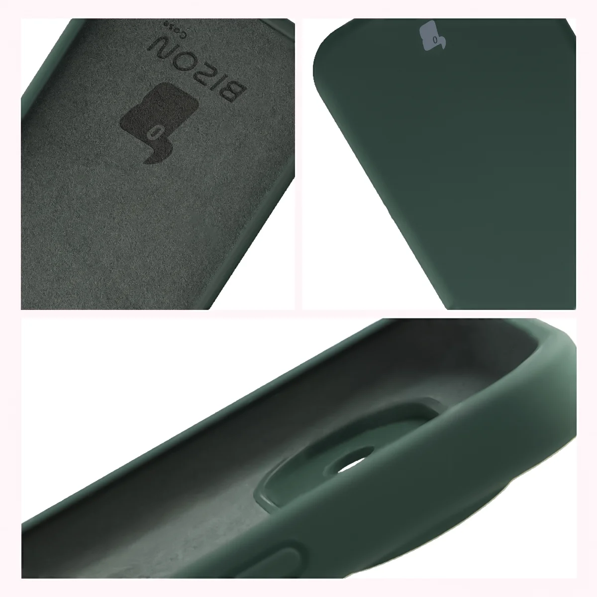 Construction of the Bison Soft Case: integrated covers, raised edges, and microfiber lining for Google Pixel 11