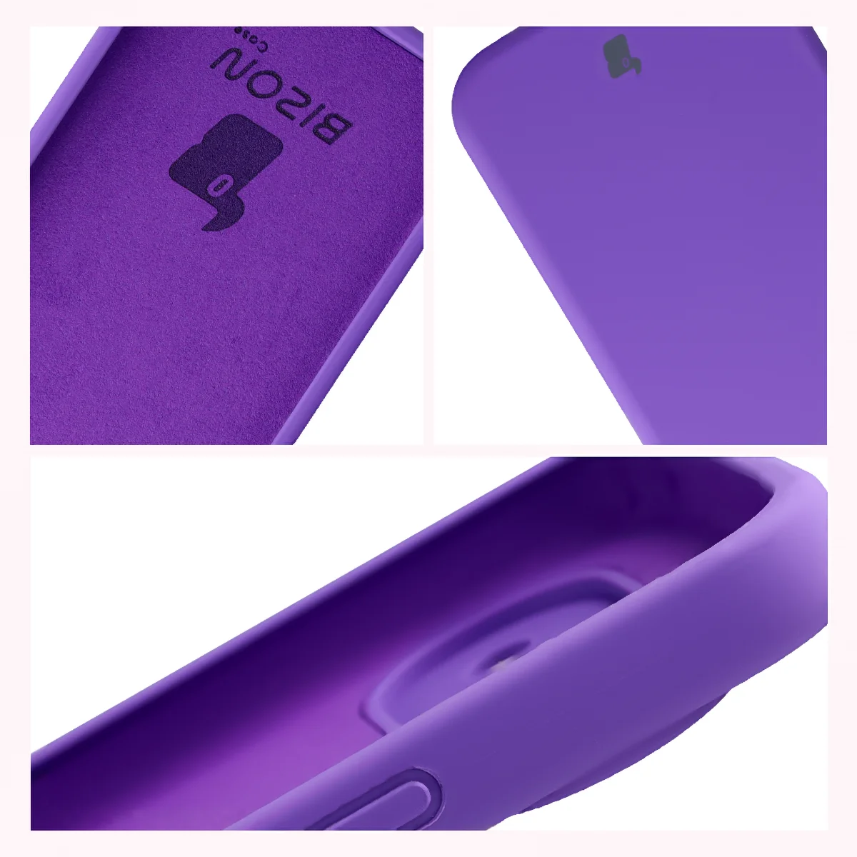 Construction of the Bison Soft Case: integrated covers, raised edges, and microfiber lining for Google Pixel 11