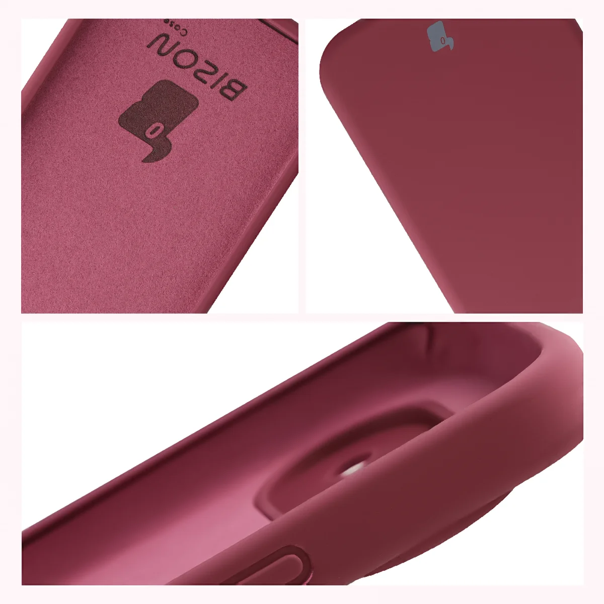 Construction of the Bison Soft Case: integrated covers, raised edges, and microfiber lining for Google Pixel 11