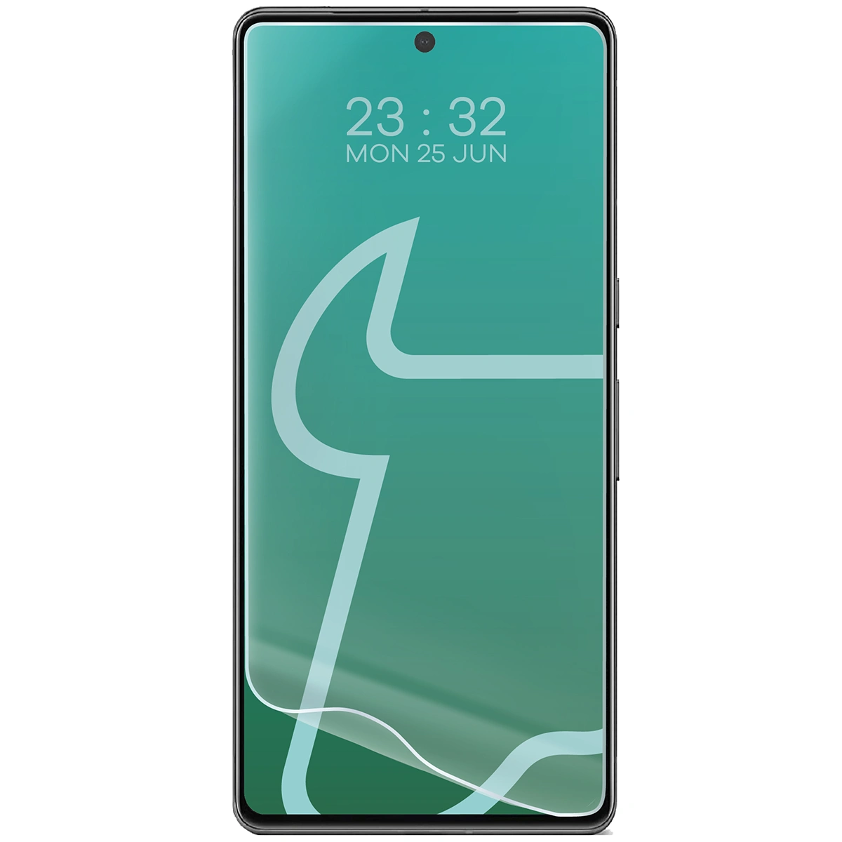 Folia hydrożelowa do Google Pixel 7 Pro obok telefonu