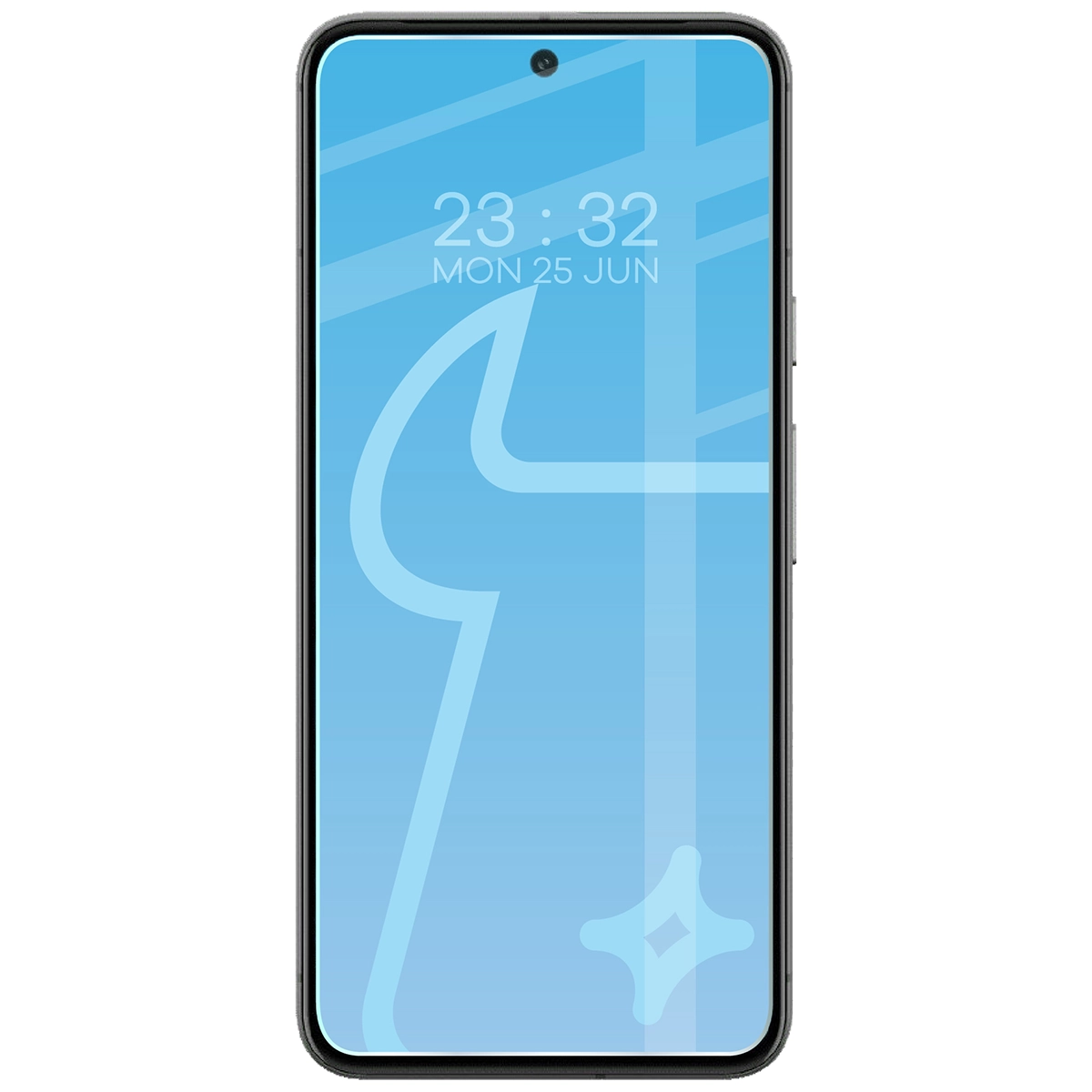 Telefon z nałożonym szkłem Bizon Glass Clear Duo do Google Pixel 8