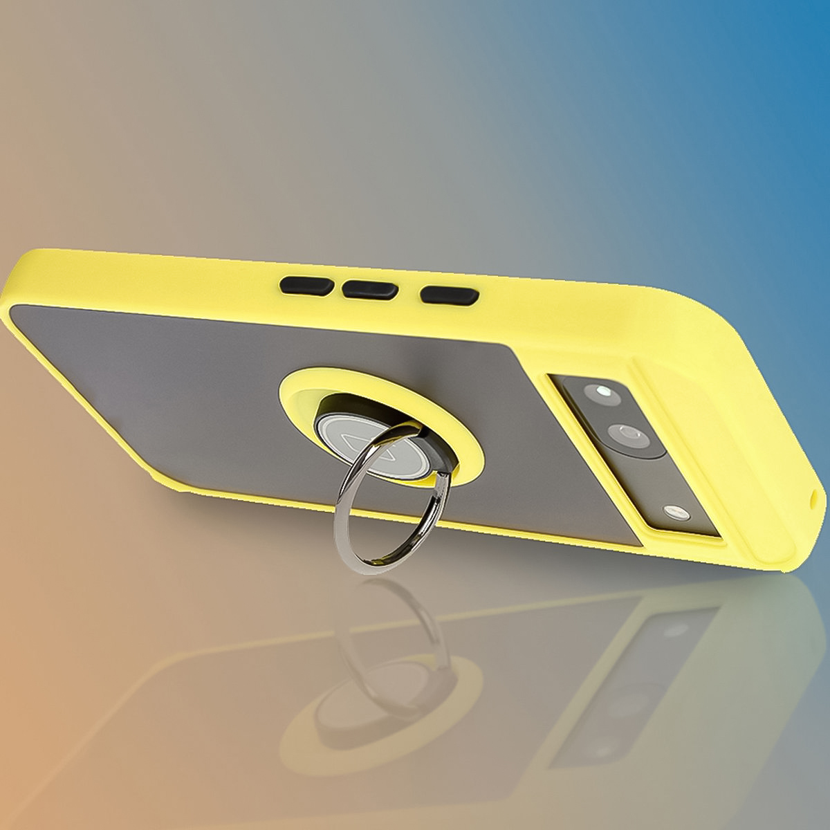 Suportul ca suport în etui Bizon Hybrid Ring