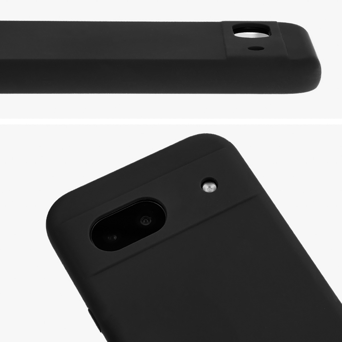Close-up of lens cutouts in Bizon Soft Case