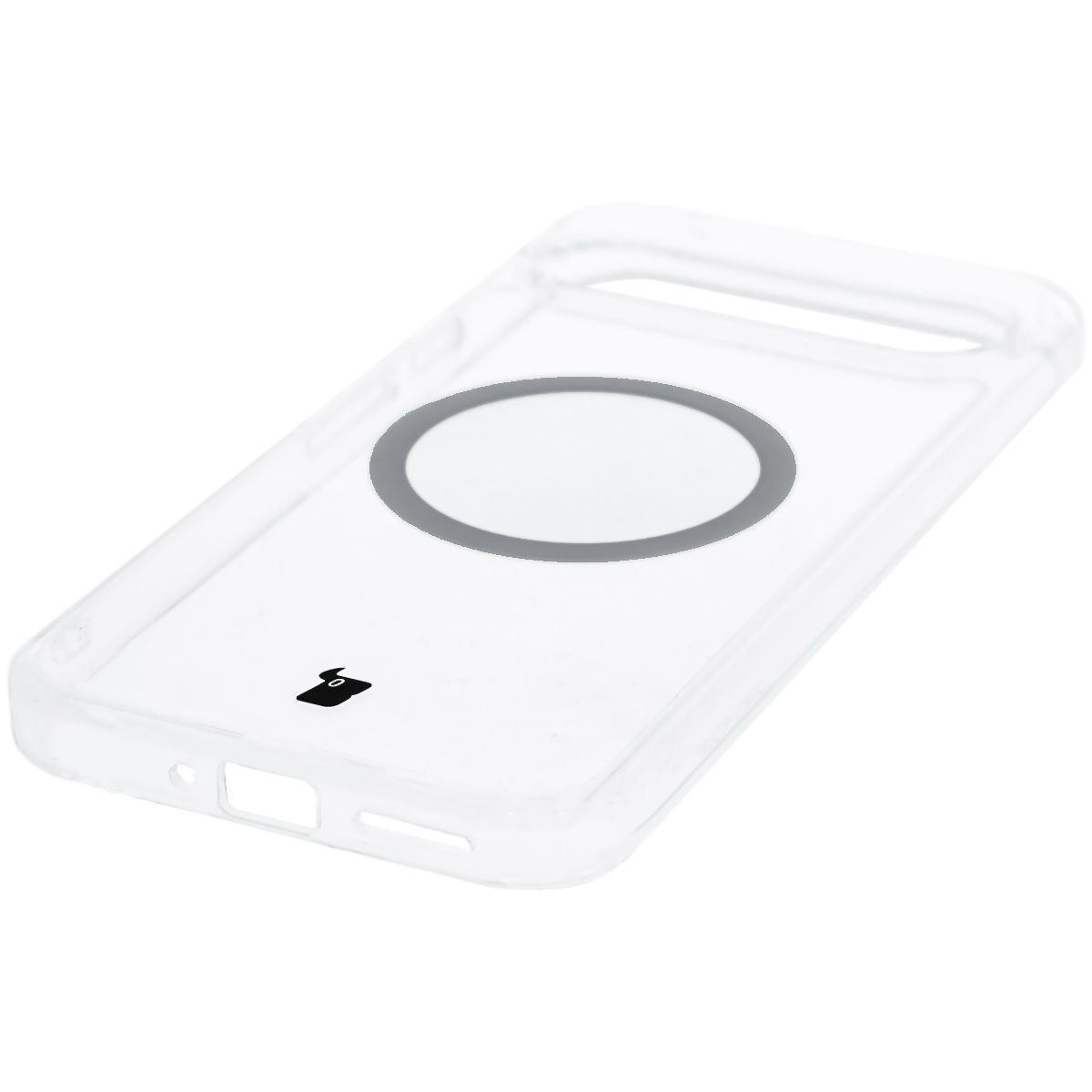 Integrated buttons, cutouts, and hybrid material in Bison Case CrystalO