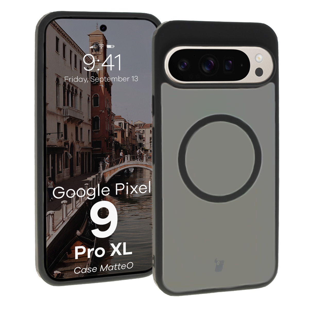 Matowe etui Bizon Case MatteO do Google Pixel 9 Pro XL