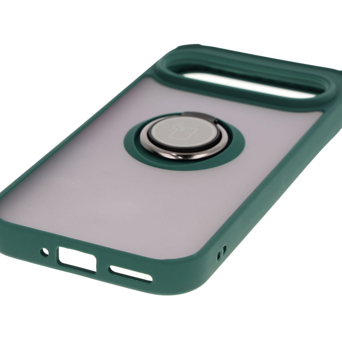 Decupaje precise, capace integrate și decupaj pentru lanyard în carcasa Bizon Case Hybrid Ring