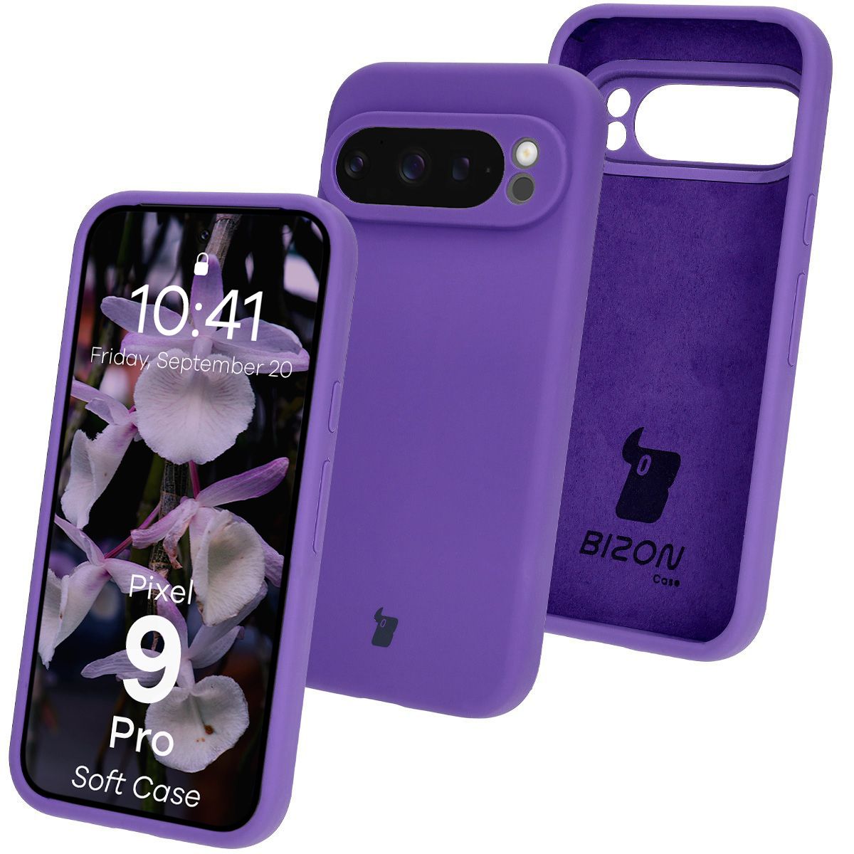 Silikonowe etui Bizon Soft Case do Google Pixel 9 Pro