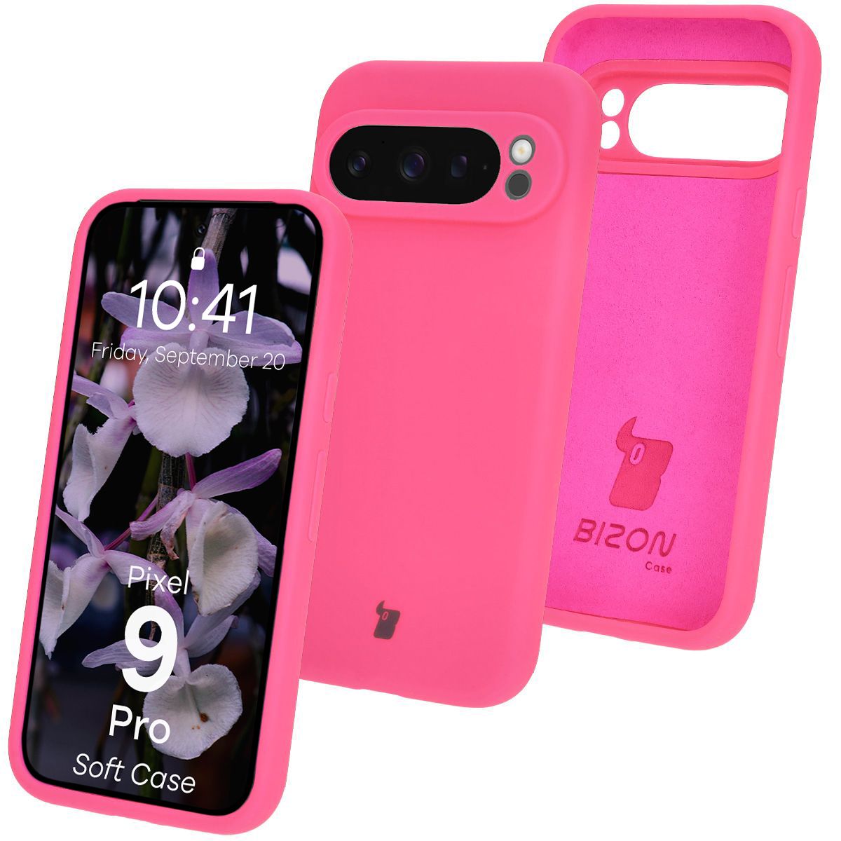 Silikonowe etui Bizon Soft Case do Google Pixel 9 Pro