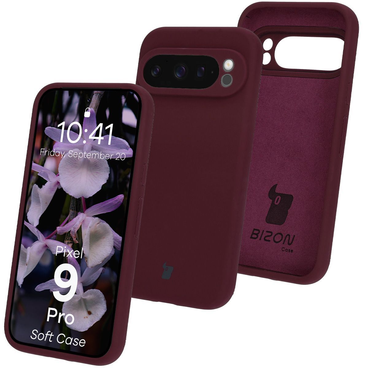 Bizon Soft Case silicone case for Google Pixel 9 Pro