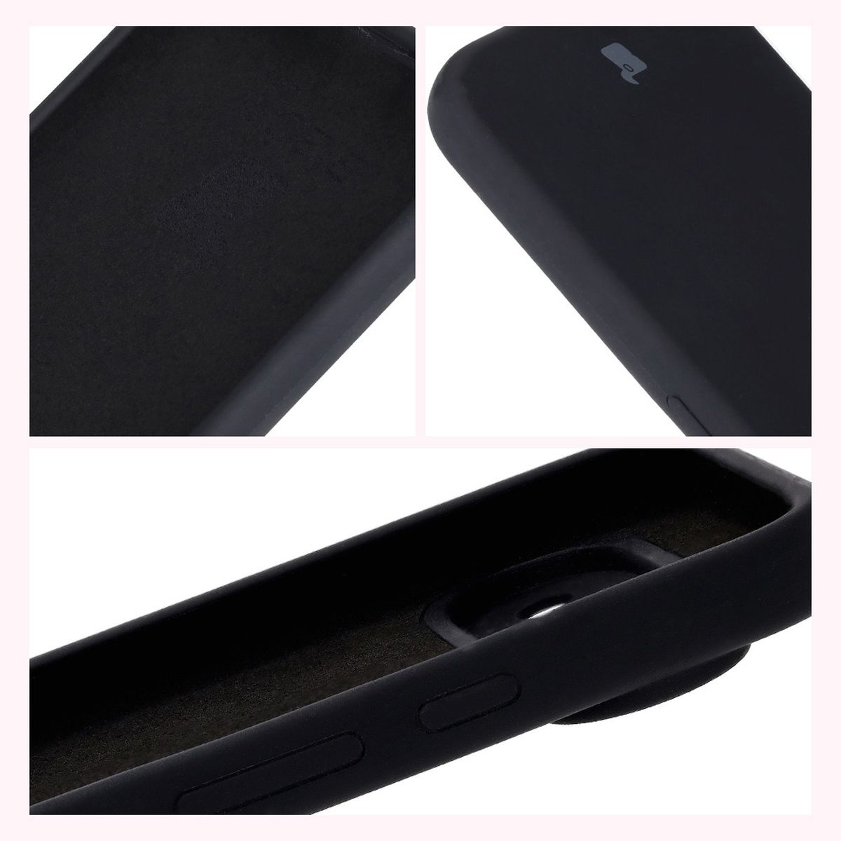 Bizon Soft Case construction: integrated covers, raised edges, and microfiber padding