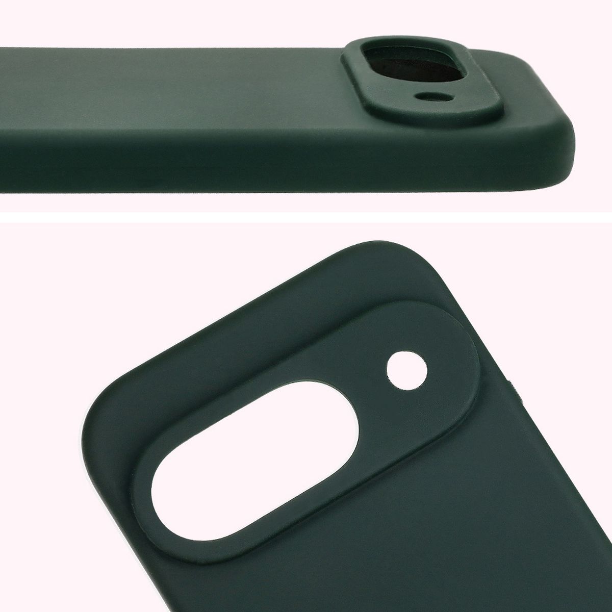 Close-up of lens cutouts in Bizon Soft Case