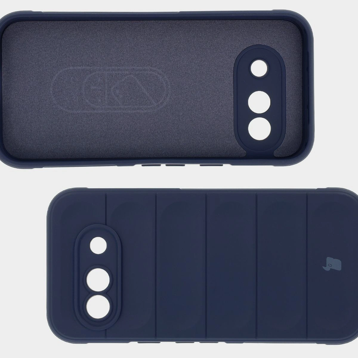 Microfiber lining, grooves on the back, and reinforced corners in the Bison Case Tur for Google Pixel 9a