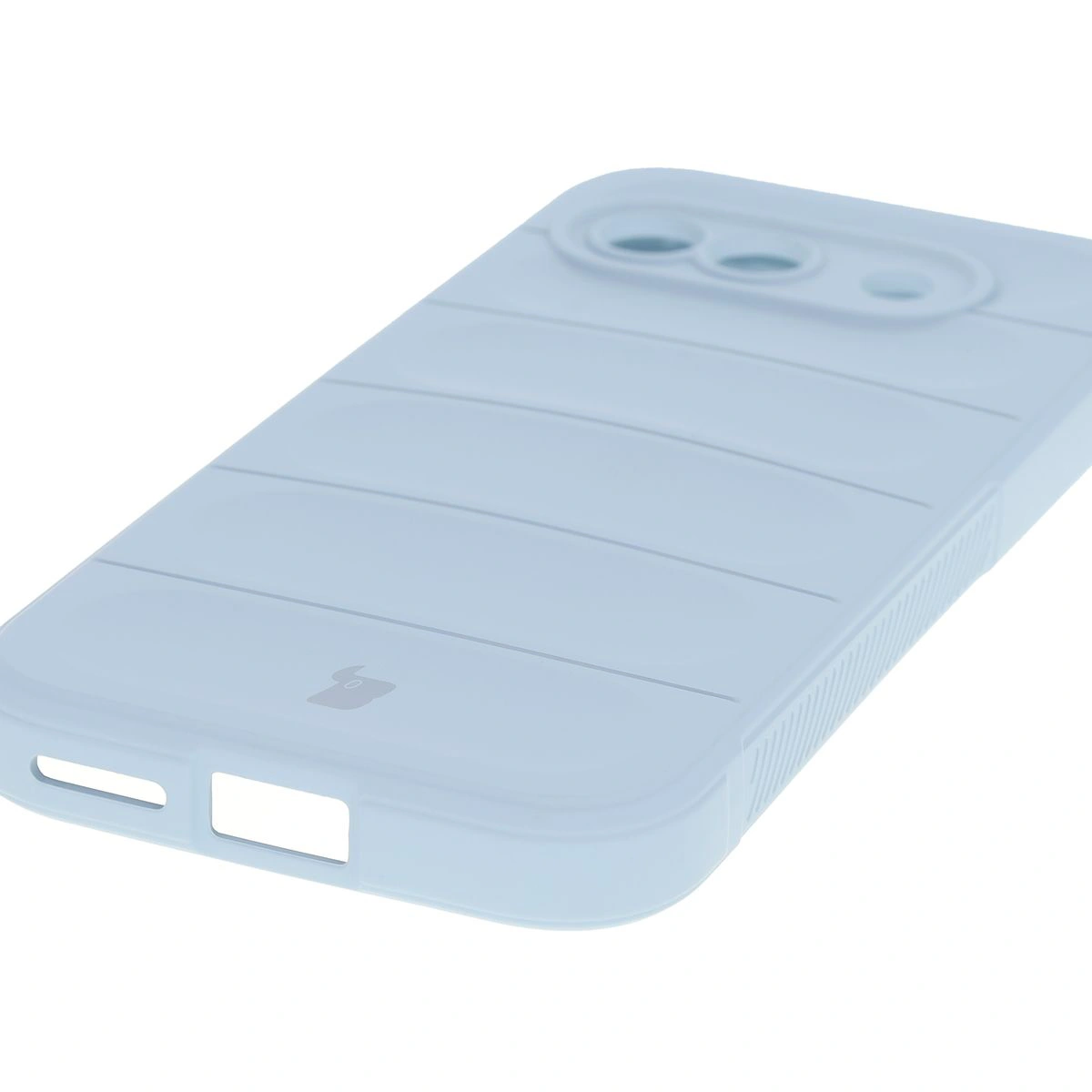 Precise cutouts and compatibility with wireless charging in the Bison Case Tur for Google Pixel 9a