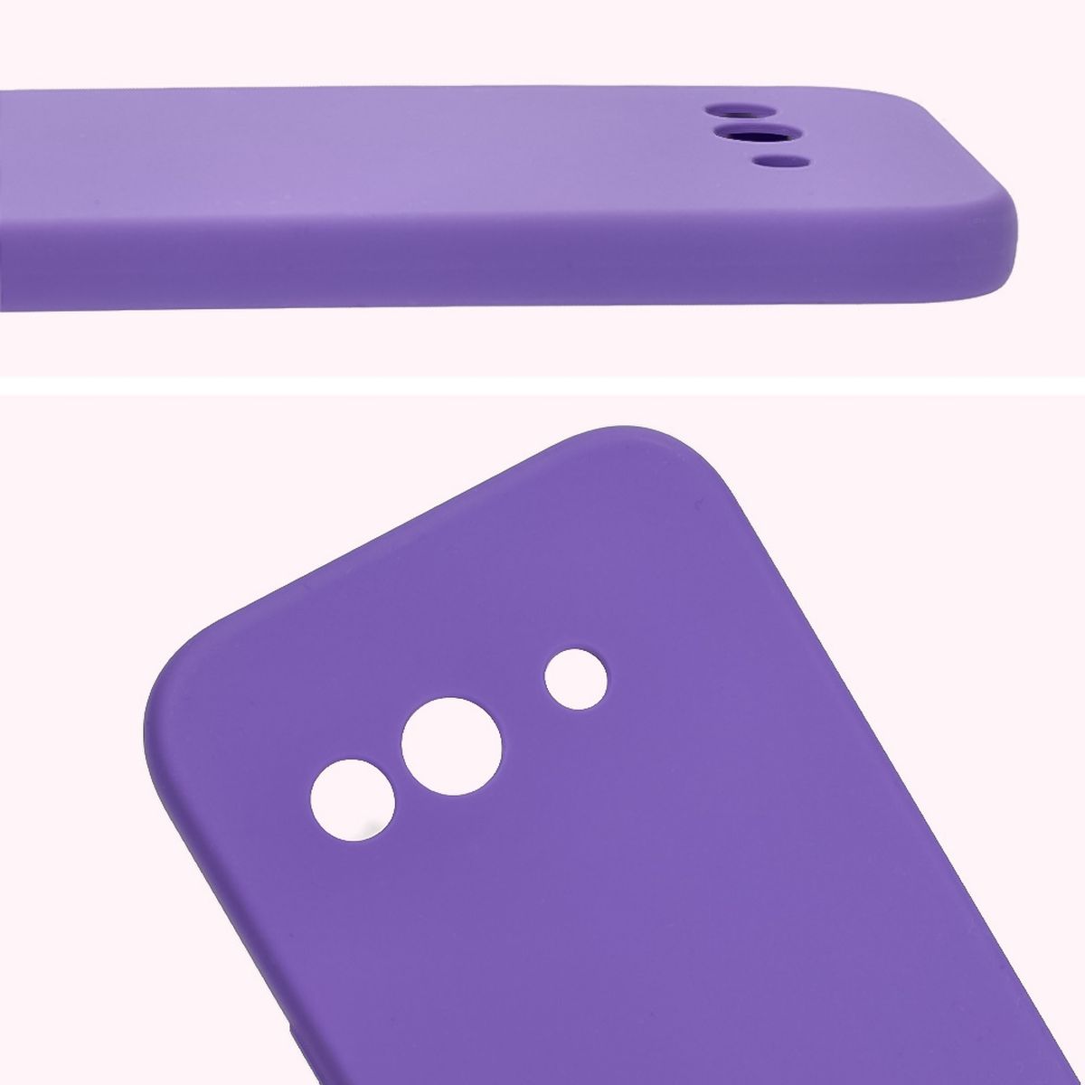 Close-up of lens cutouts in Bison Soft Case